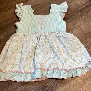 Shrimp and Grits girls dress top